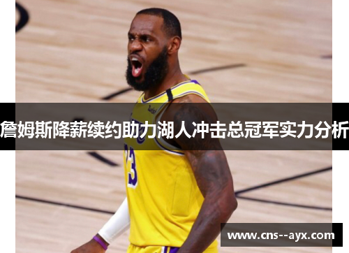 詹姆斯降薪续约助力湖人冲击总冠军实力分析 詹姆斯降薪续约助力湖人冲击总冠军实力分析